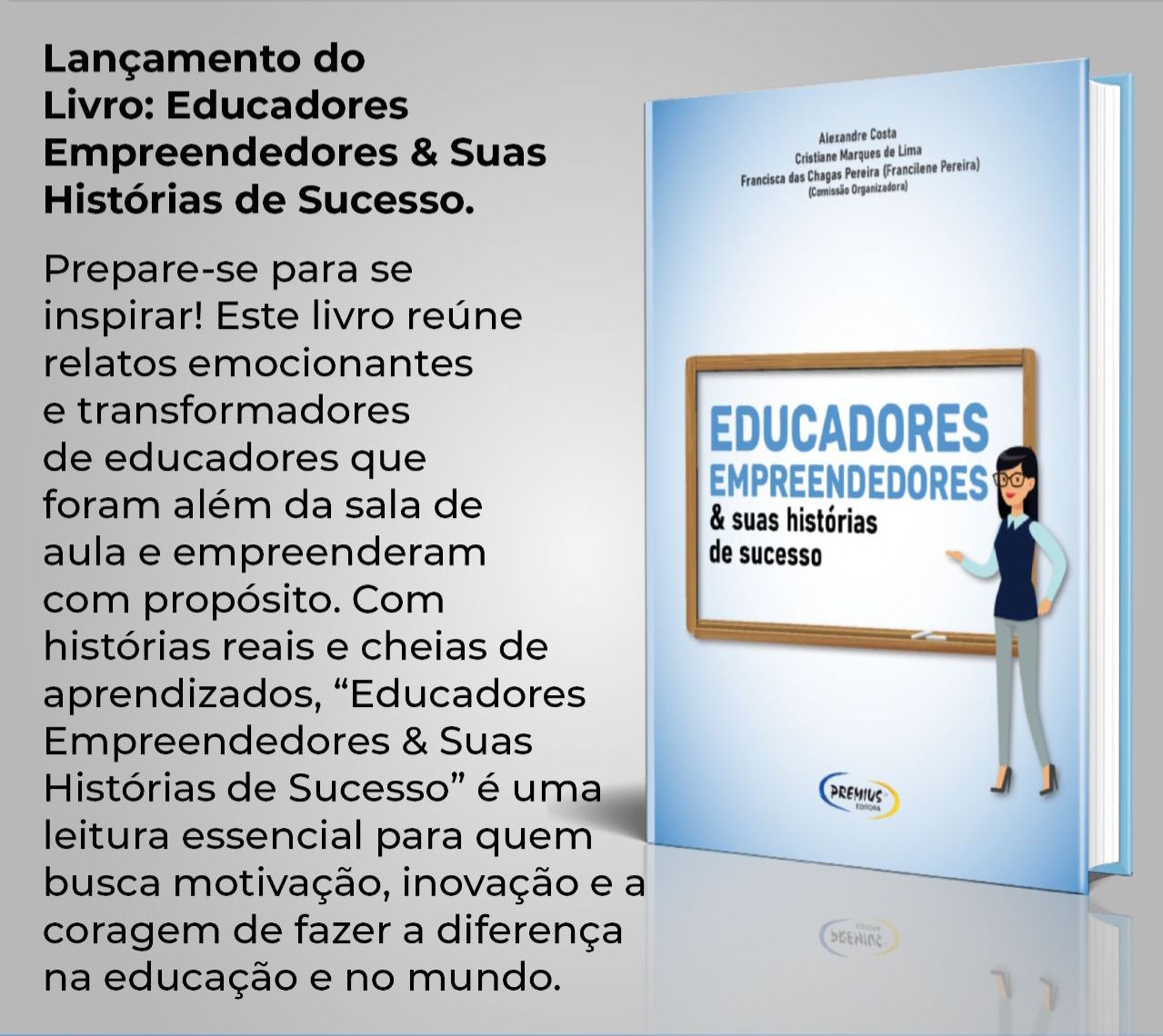 Livro Educadores empreendedores & suas histórias de sucesso